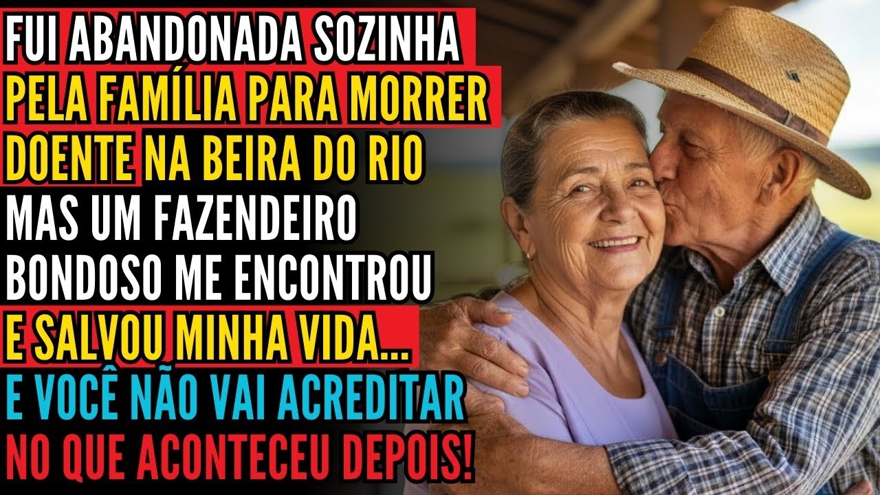 EU ESTAVA ABANDONADA DOENTE NA BEIRA DO RIO... ATÉ QUE UM FAZENDEIRO BONDOSO ME RESGATOU!