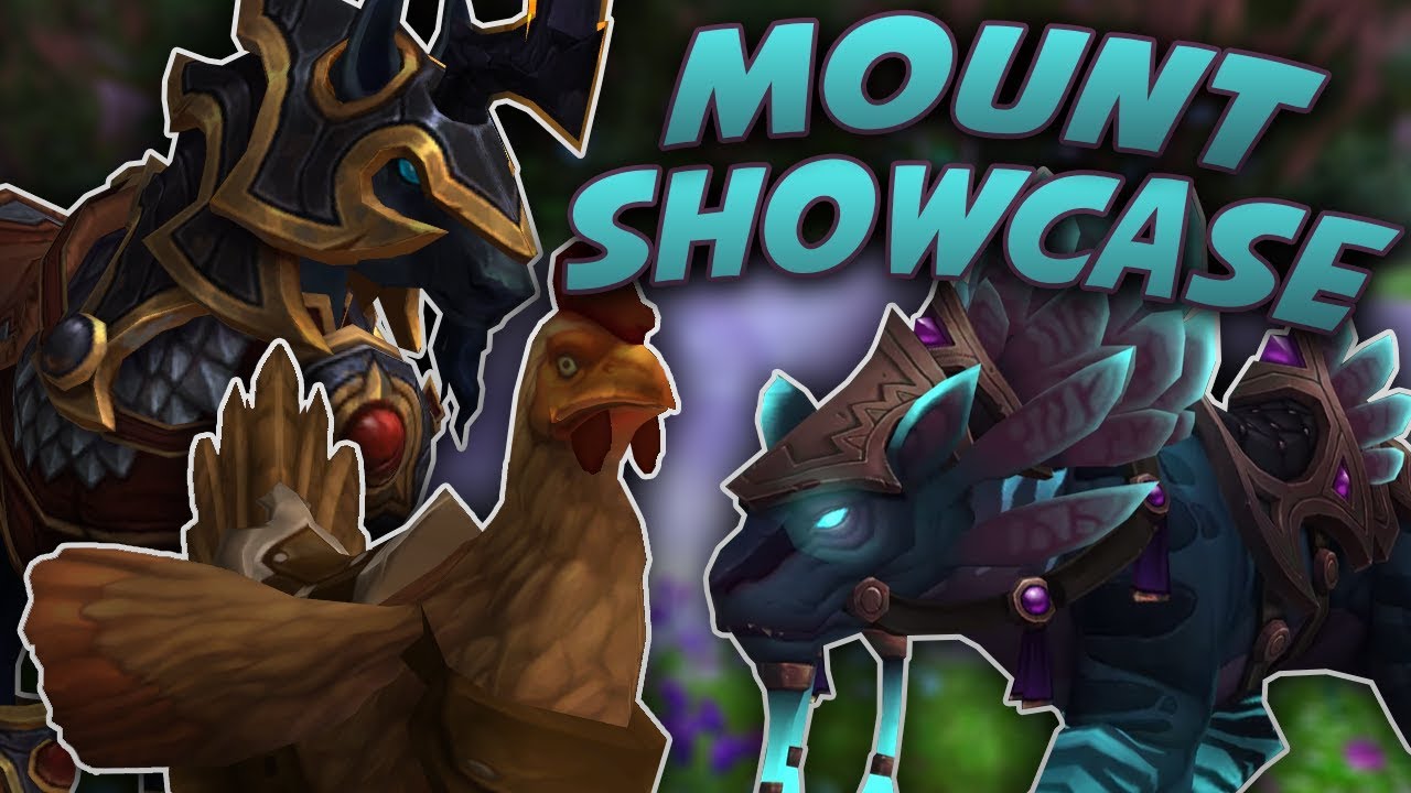 Swifty's NA Alliance AWESOME WoW Mount Showcase Highlights - Legion 7.2.5