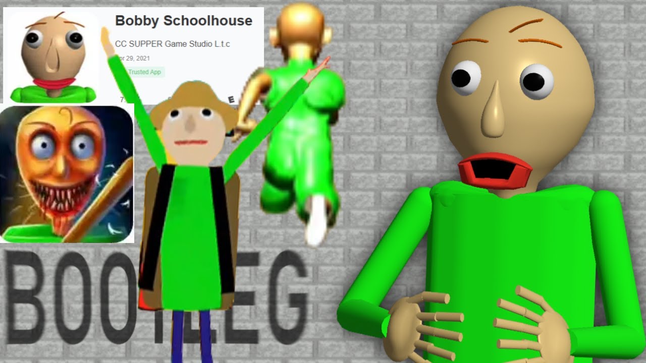 Подделки Baldi's Basics — это нечто
