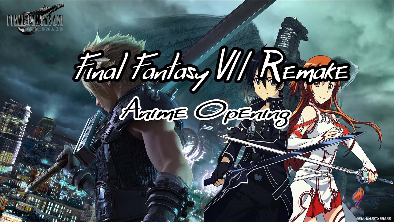 Final Fantasy VII Remake - Anime Intro