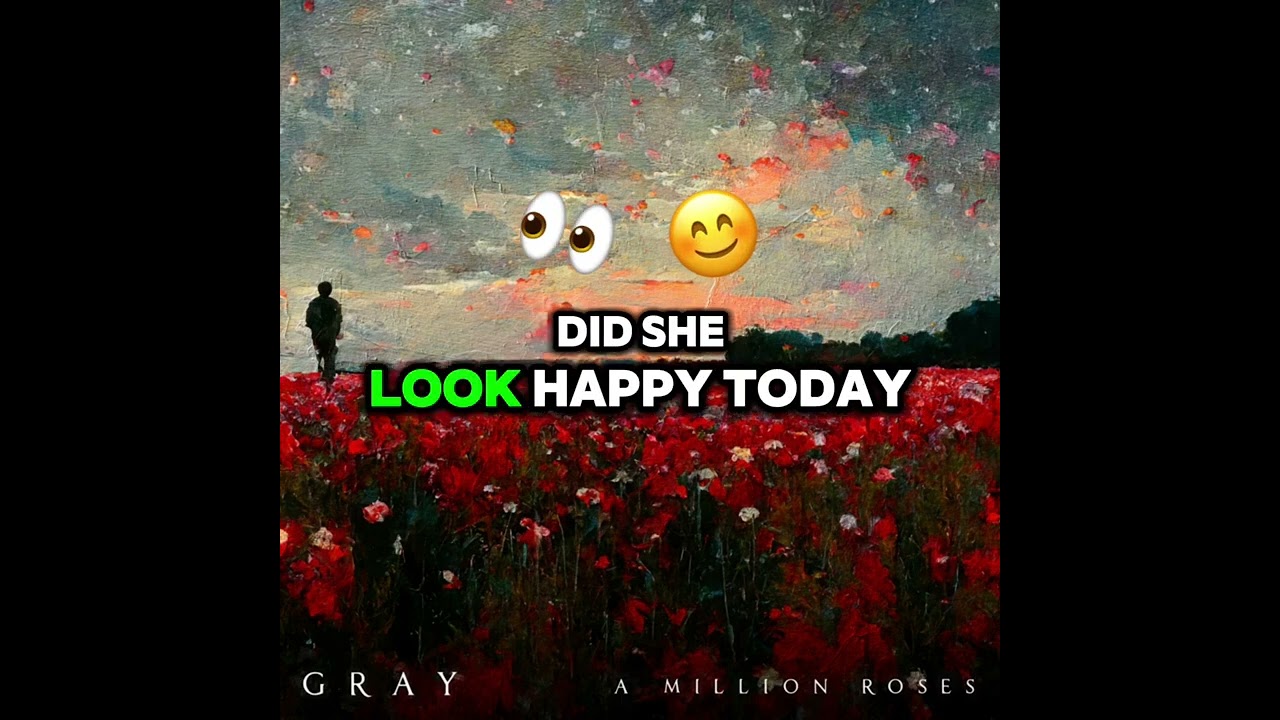 GRAY - A Million Roses Lyric Video