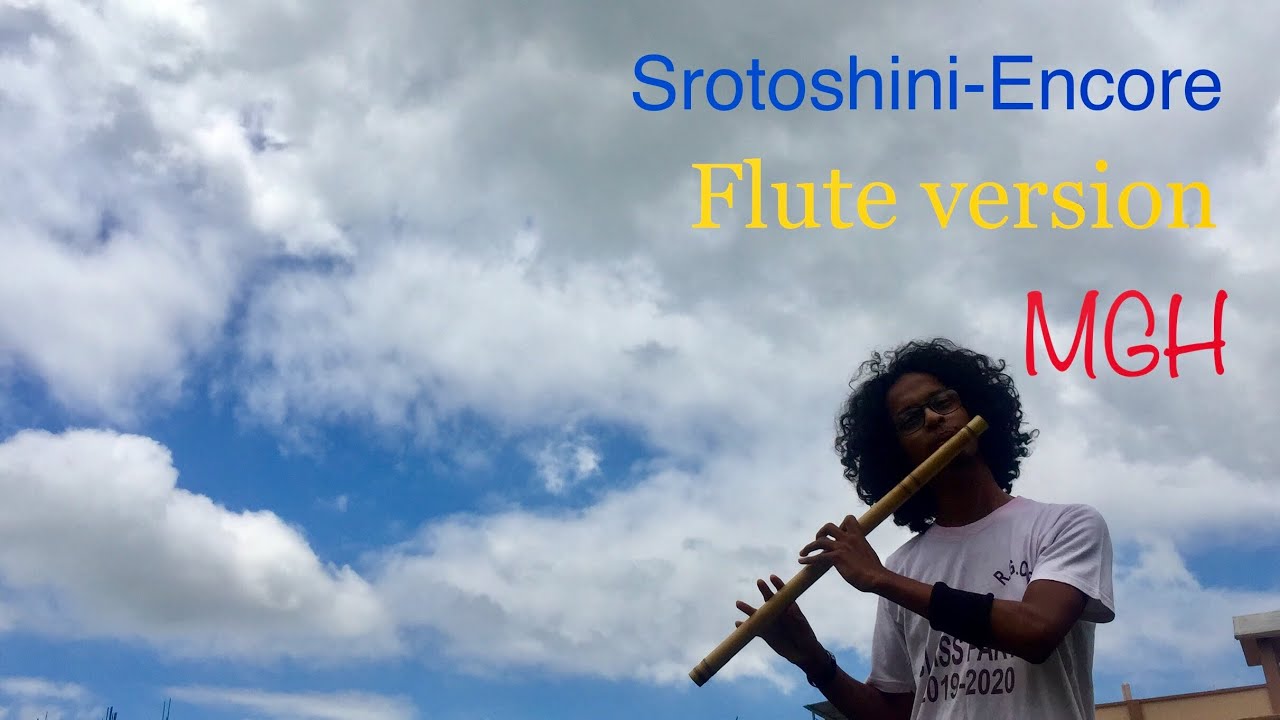 Srotoshini-Encore ||Flute cover ||Martin Hasda