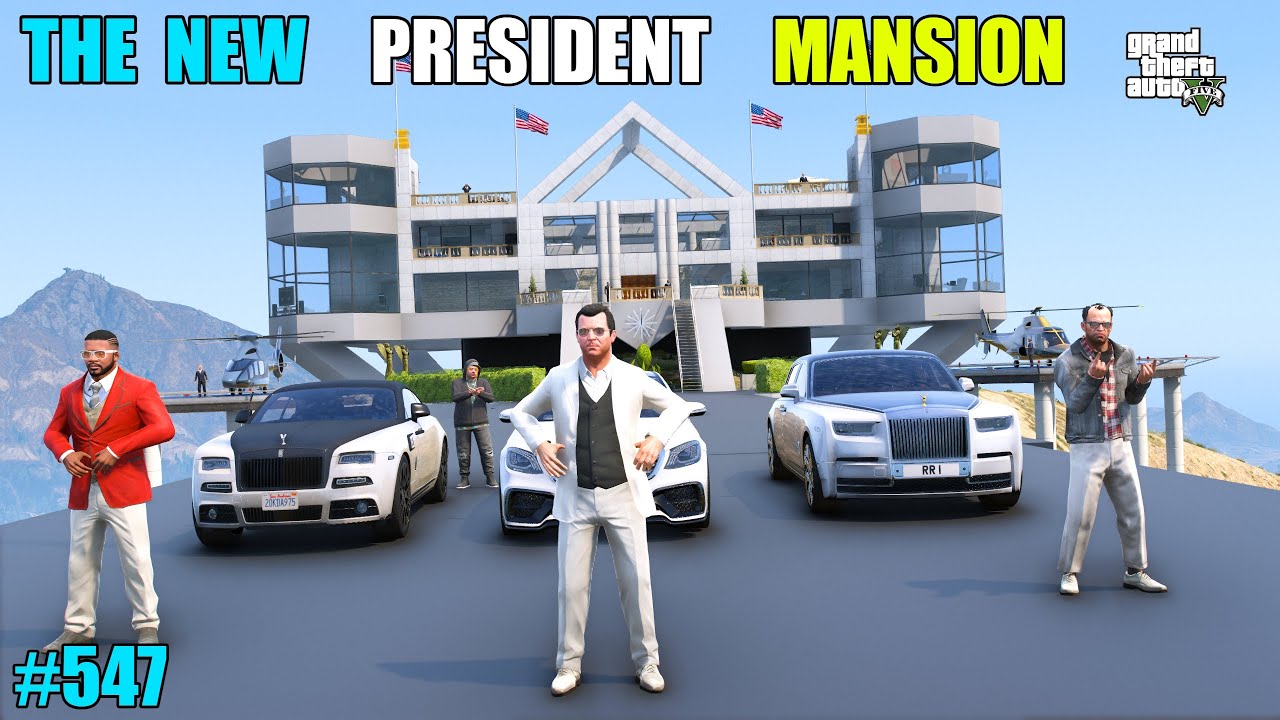 GTA 5 : BIG FIGHT TO WIN THE PRESIDENT ELECTION | GTA 5 GAMEPLAY #547