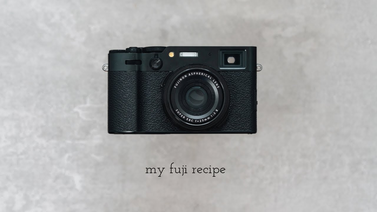 My Fujifilm X100VI Recipe