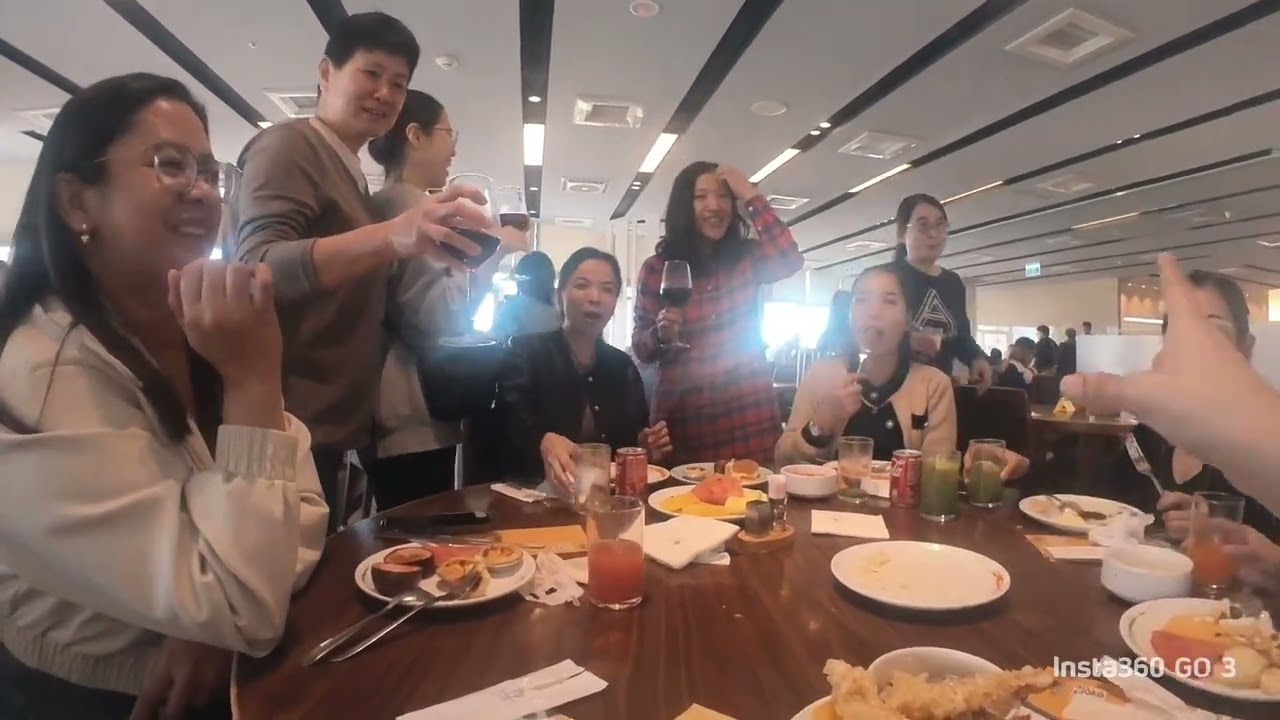 My Last Weiya.  (Chinese New year celebrations) Company Lunch Party.