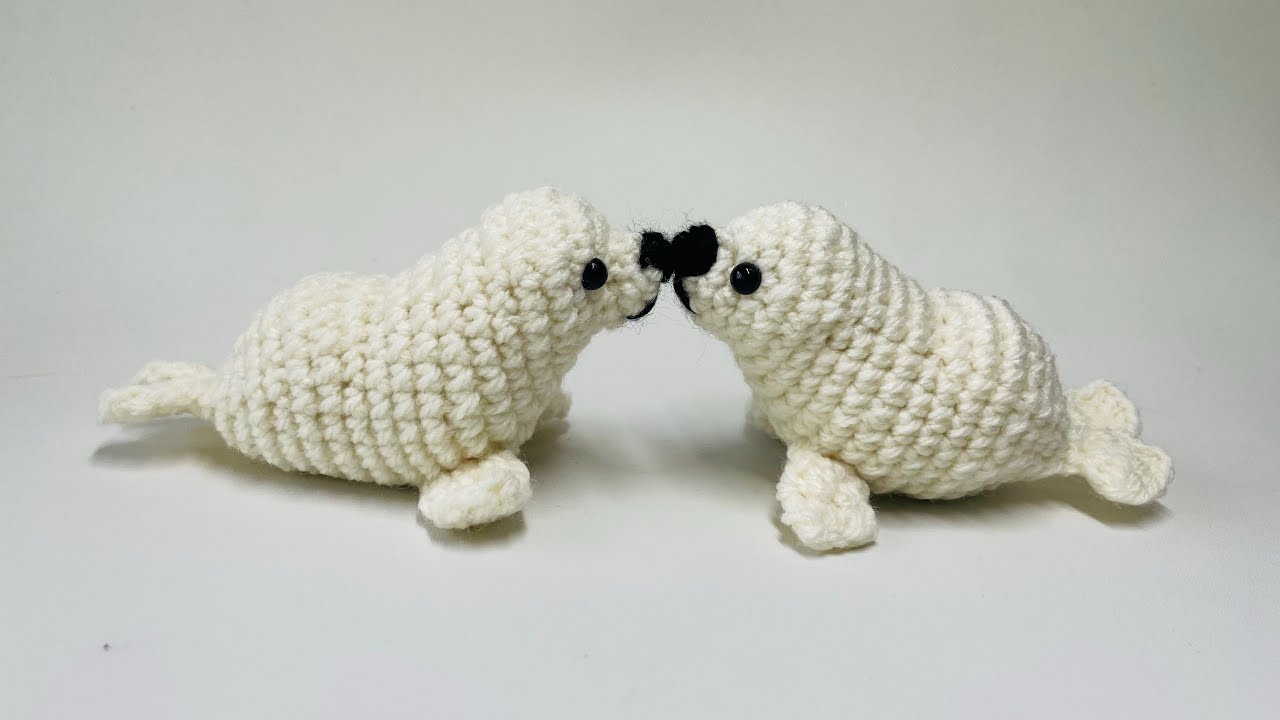 Crochet Baby Seal