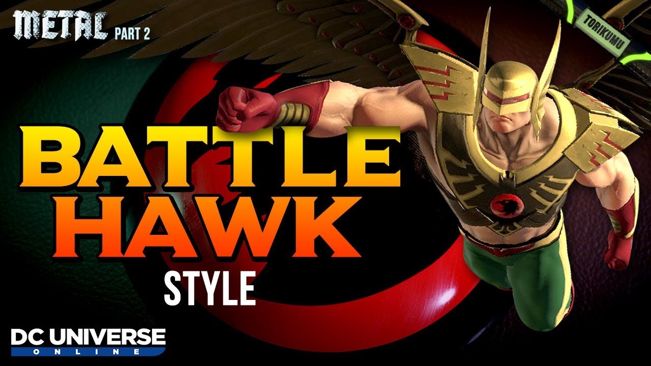 DCUO Episode 36: Battle-Hawk Style (Inspired by Hawkman)