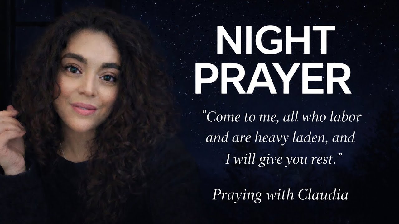 Night Prayer for Rest and Peace | Give Your Burdens to God (Sleep Prayer)