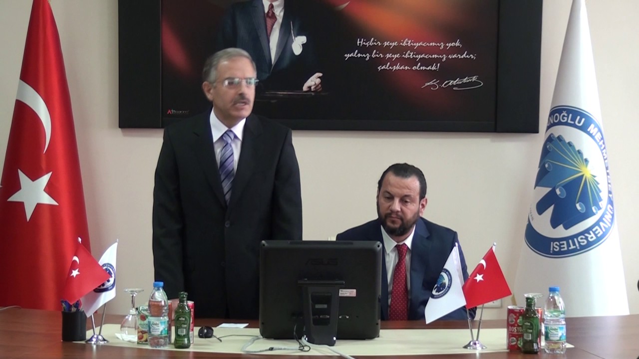 KMÜ' de Rektörlük Devir Teslim Töreni