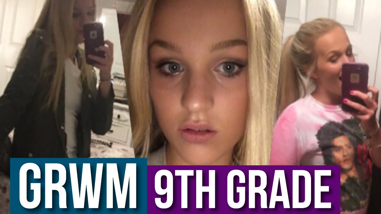 GRWM first day of high school✏️