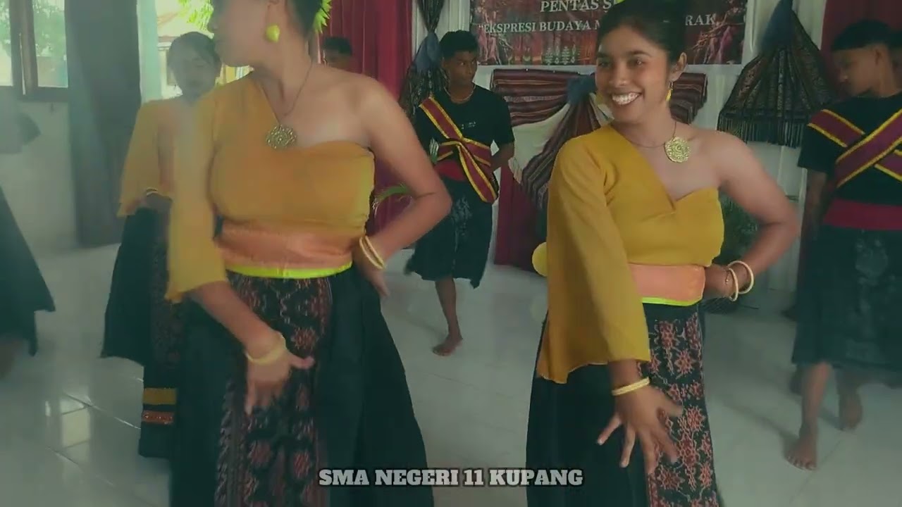 Ujian Praktek Seni Budaya SMA Negeri 11 Kupang