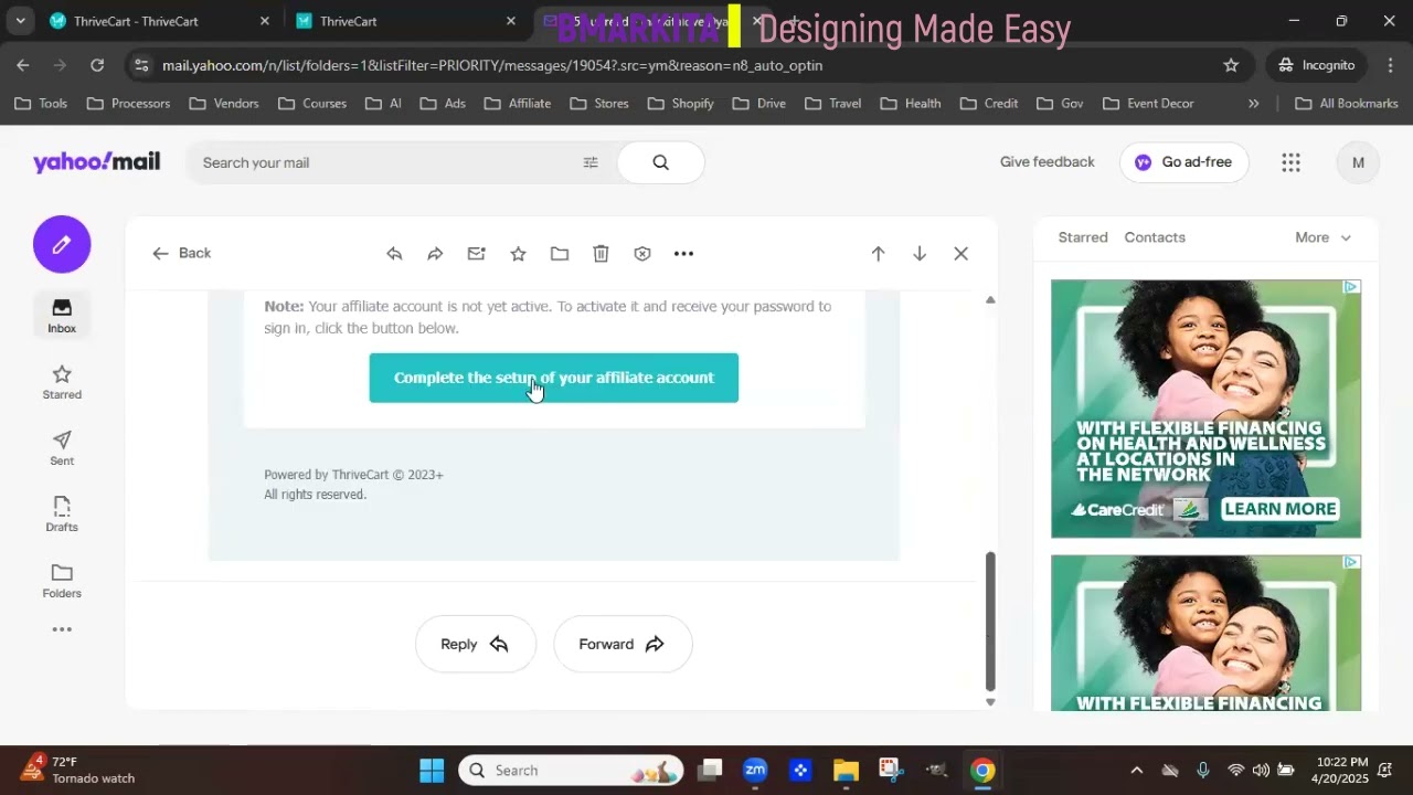 Paid by Design - Affiliate Registration - Designing Made Easy