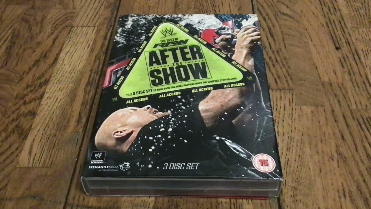 Unboxing WWE the Best of RAW AFTER THE SHOW DVD