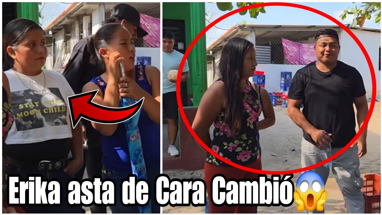 Erika siente algo por Manguero y en este Video te Darás Cuenta Mira las Carotas que le hizo a China