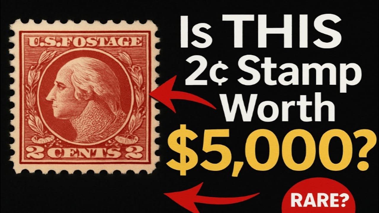 2 Cent George Washington Stamps Worth Thousands? Full Value Guide | Stamps Old World UK