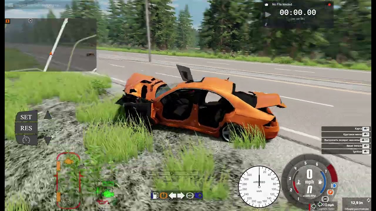 BeamNG drive   шашки без трамазов