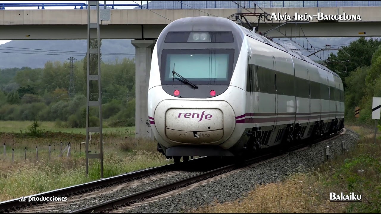 TRENES ALVIA SERIE:120 (SONIDO DIRECTO) (HD).