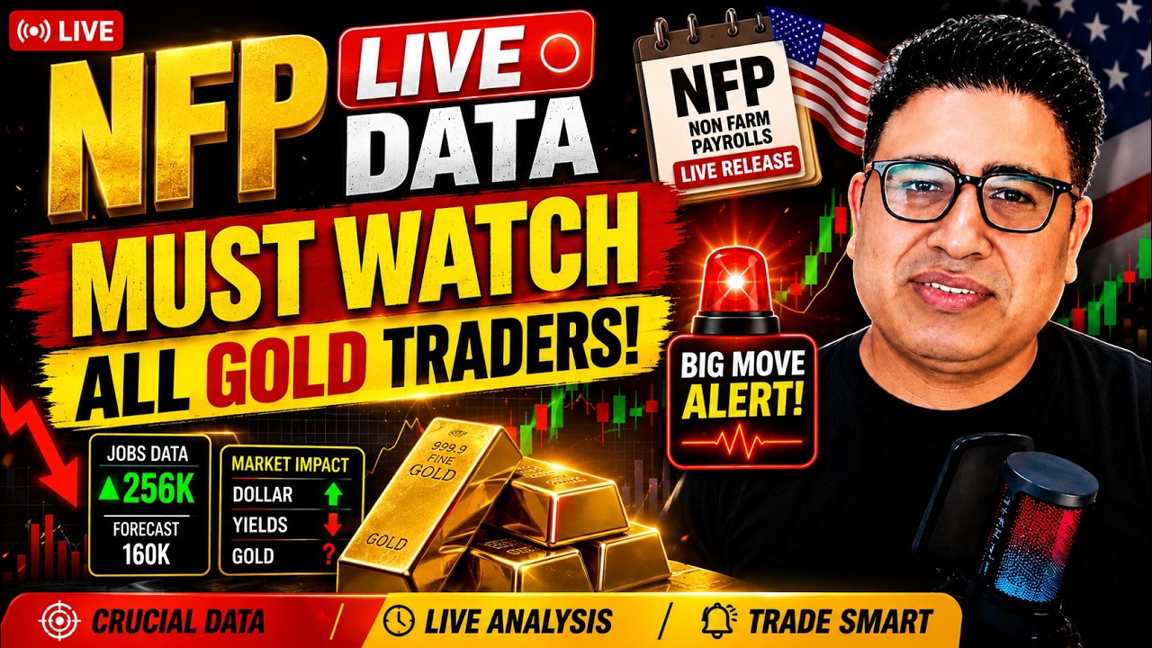 🔴07 August NFP Data Live  Gold  Market Update | US Session Analysis | XAUUSD