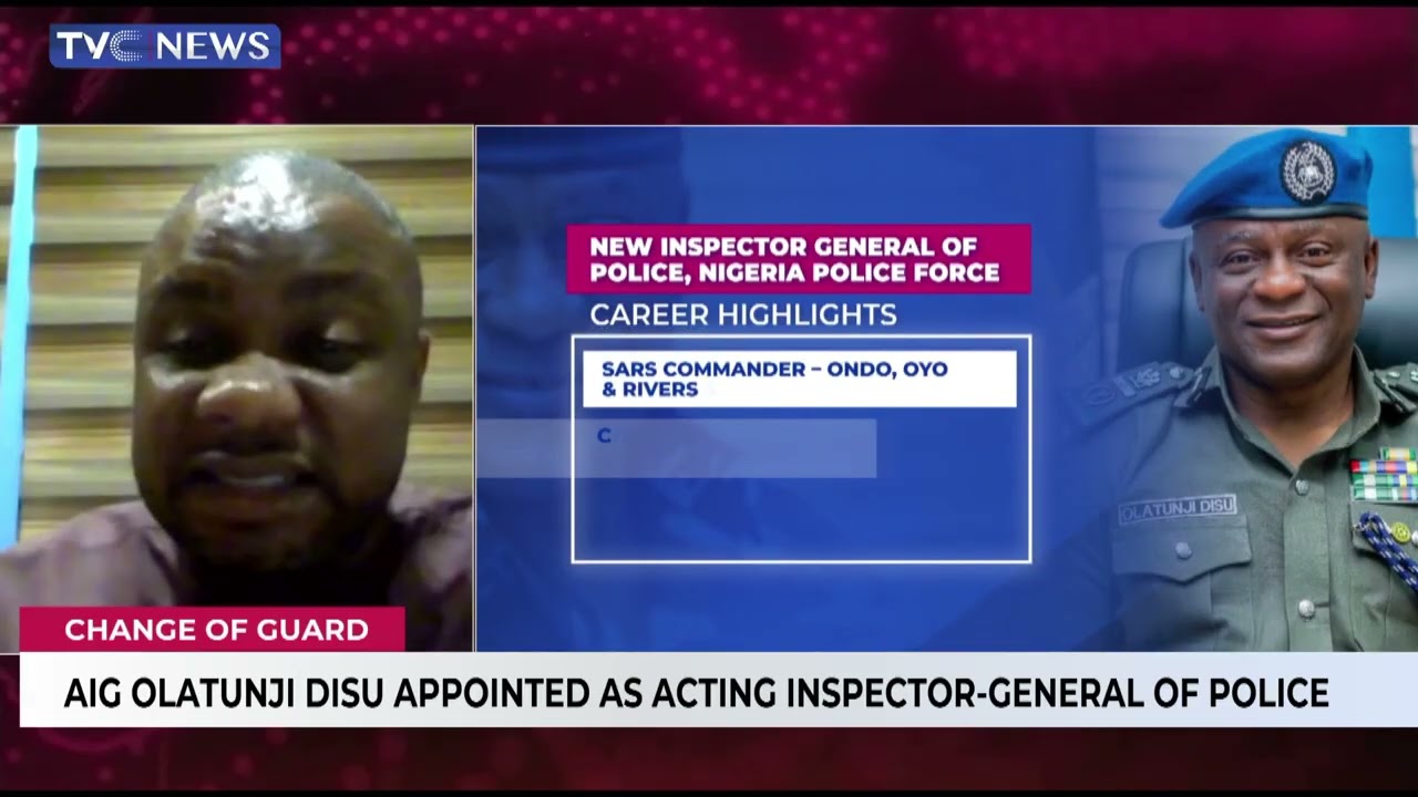 AIG Disu Appointed As Acting Inspector General Of Police As Egbetokun Resigns