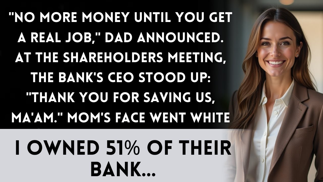 Parents Cut Me Off After College—Then Their Bank's CEO Called Me 