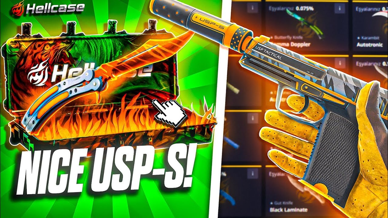 CS2 HELLCASE CASE OPENİNG BEST USP-S SKIN!! | $ HELLCASE PROMO CODE 2026 $ |