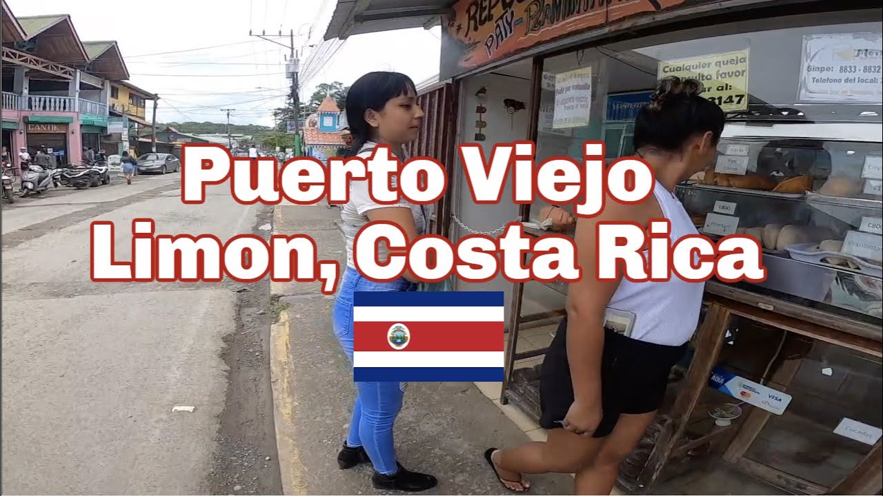 Puerto Viejo | Limon, 🇨🇷 Costa Rica | Walking Tour