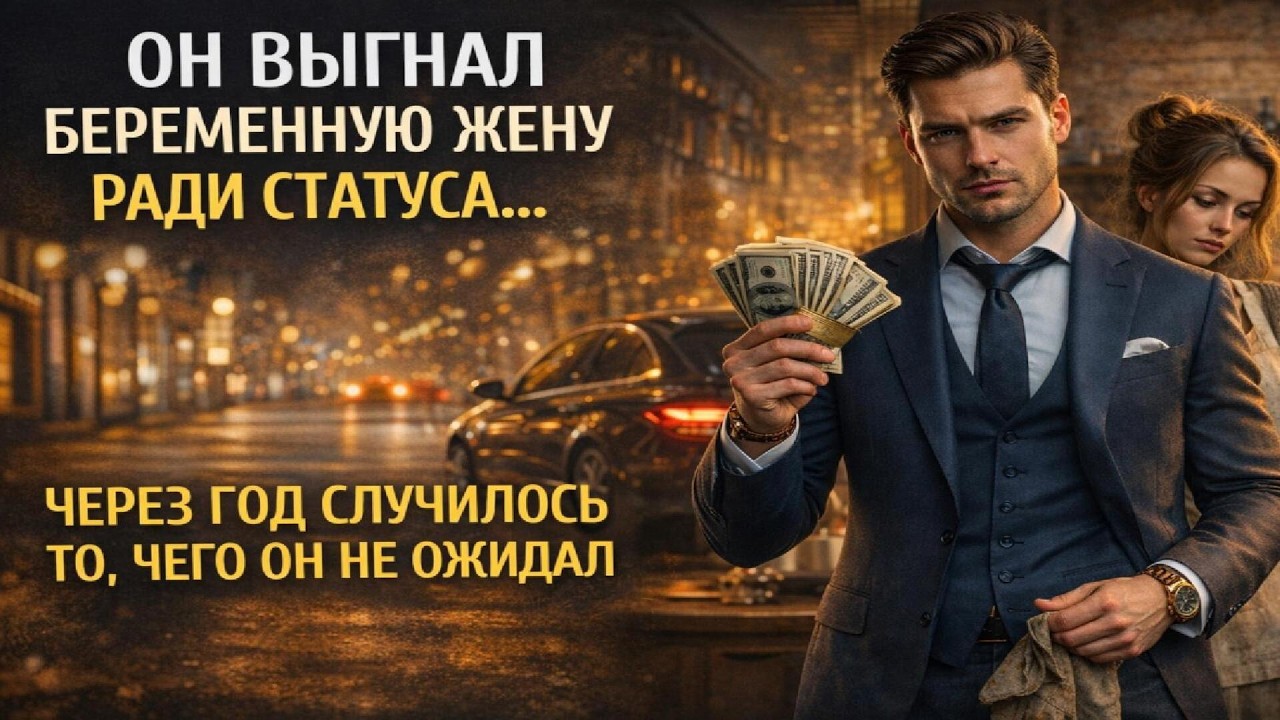 Он бросил беременную жену, думая о статусе… Через год он увидел то, чего не ожидал.