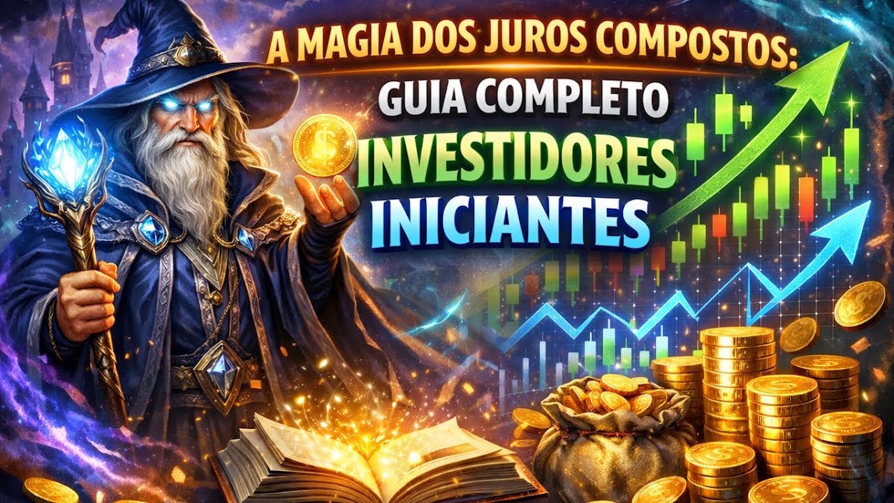 A MAGIA DOS JUROS COMPOSTOS: GUIA COMPLETO PARA INVESTIDORES INICIANTES 