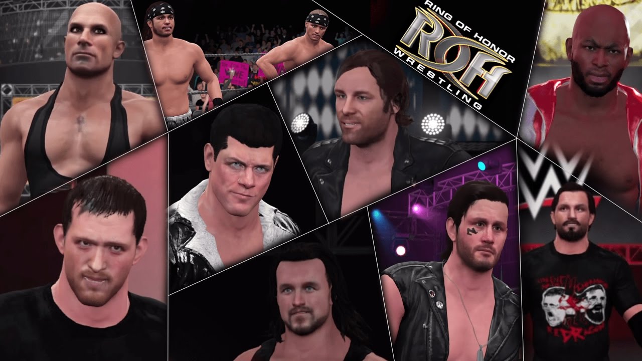 WWE 2K17 - ROH CAW'S That Will Blow Your Mind (Ring Of Honor)