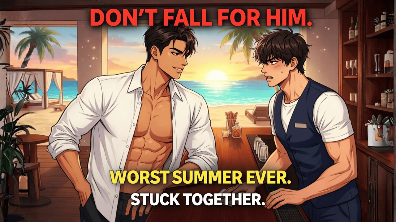 I Just Wanted a Summer Job. But the Boss’s Arrogant Son Ruined My Peace 🌴😈 (Enemies to Lovers BL)