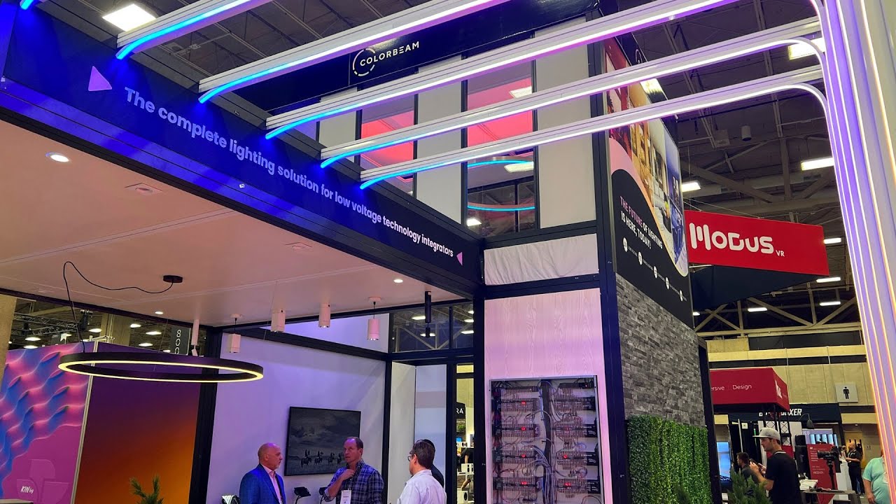 COLORBEAM Total Home Lighting Solution *NEW* Neon LED Strip Lights CEDIA 2022