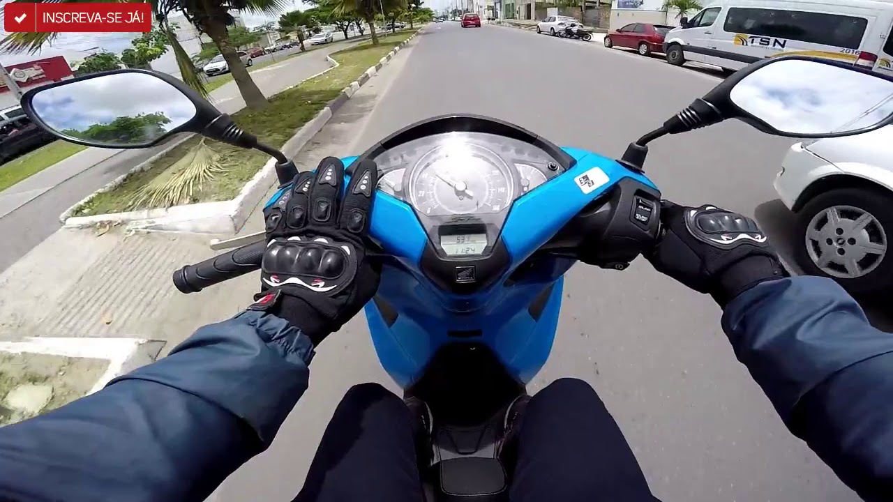 TESTE DA HONDA SH 150i AZUL PEROLIZADO 2017/2018