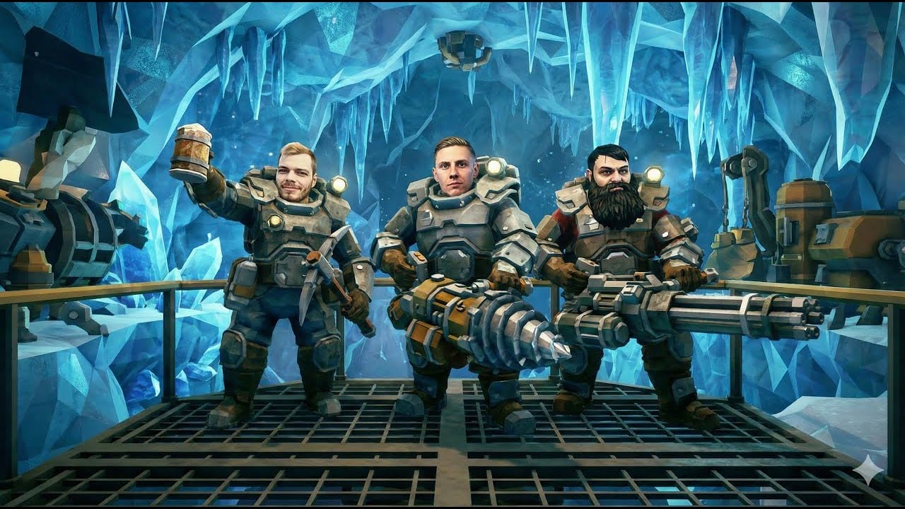 Выживаем вместе с @selslava и @CrewGTW в Deep Rock Galactic