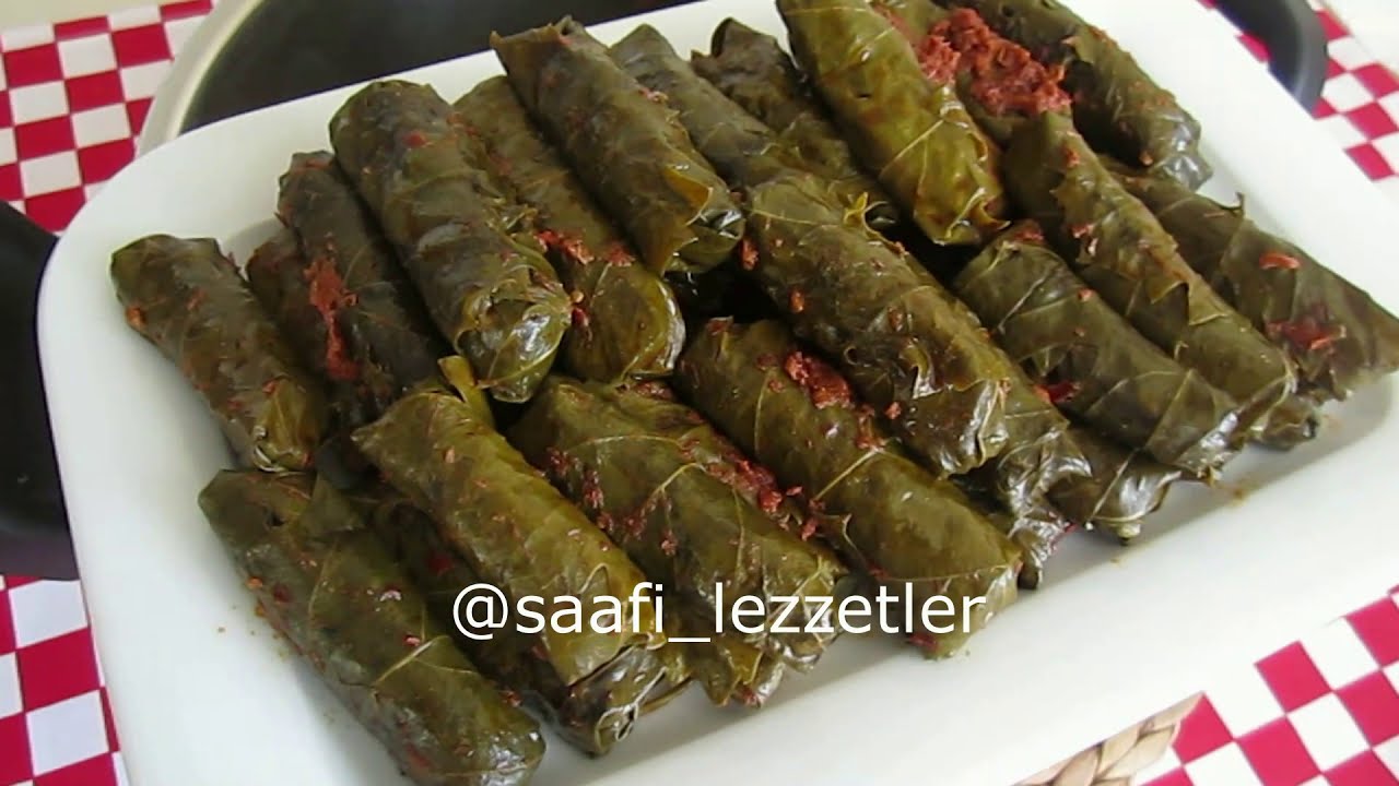 Erzurum Usulü Etli Yaprak Sarma || İftar Sofrasına Çok Yakışacak
