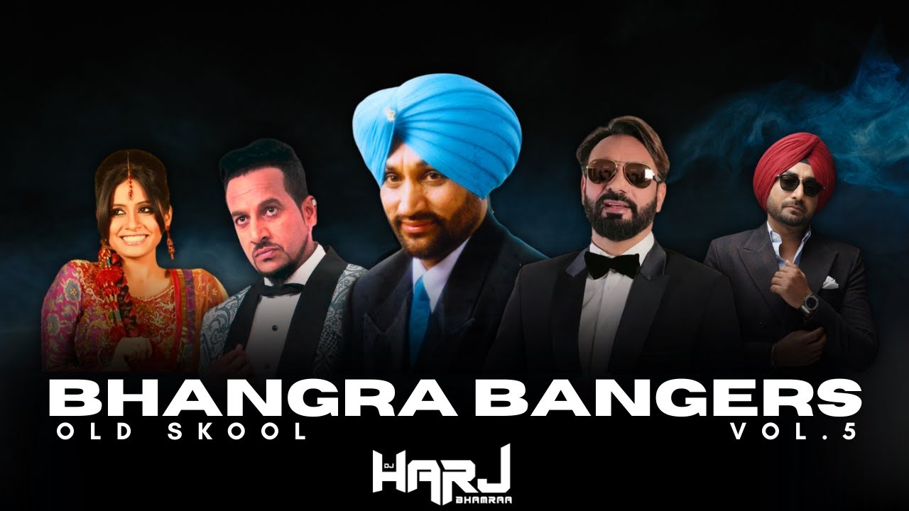 Bhangra Bangers Vol 5 | Old Skool Bhangra | Bhangra Mashup | NonStop Bhangra Mix | Dj Harj Bhamraa