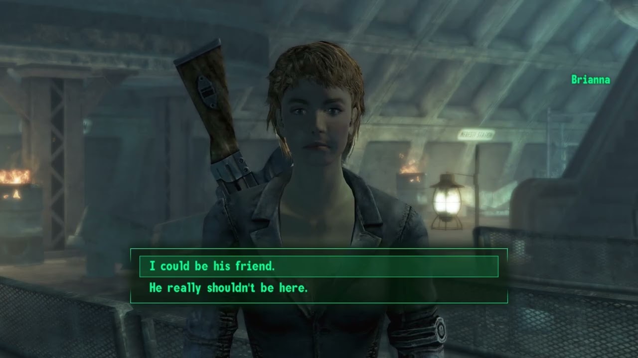 fallout 3 saving people from cannibals