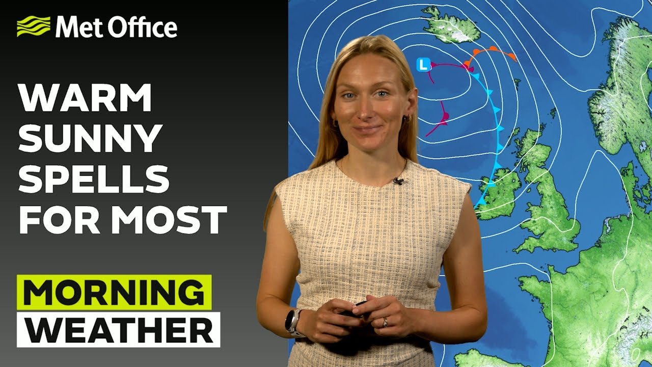 02/08/24 - Outbreaks of rain in the west –Met Office Weather