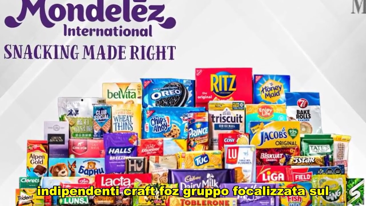L'INCREDIBILE storia di Mondelez! 🍪 #Mondelez