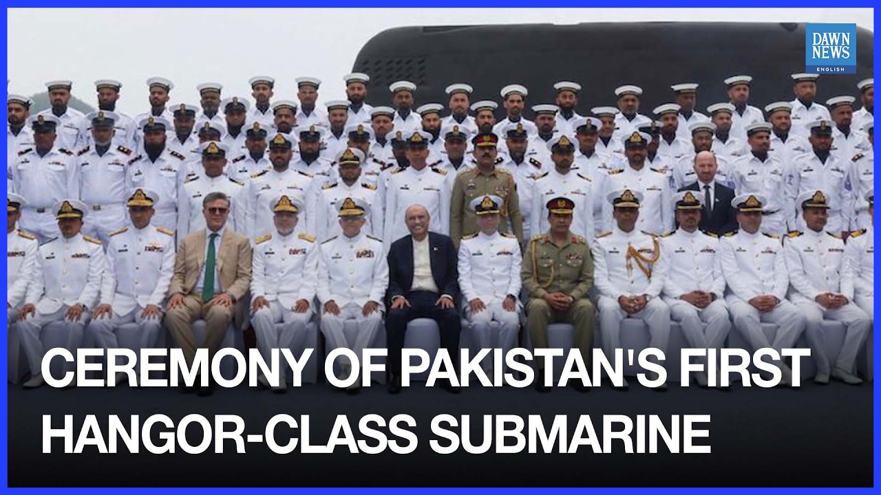 Commissioning Ceremony of Pakistan Navy&rsquo;s First Hangor-Class Attack Submarine Held in China