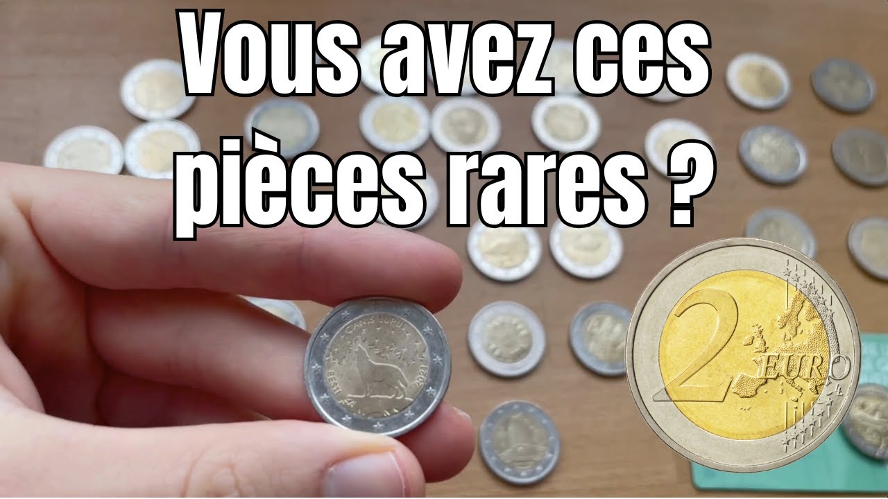 Du nouveau dans ma collection de pièces de 2 euros !! (Des pièces rares que je n’avais jamais vues)