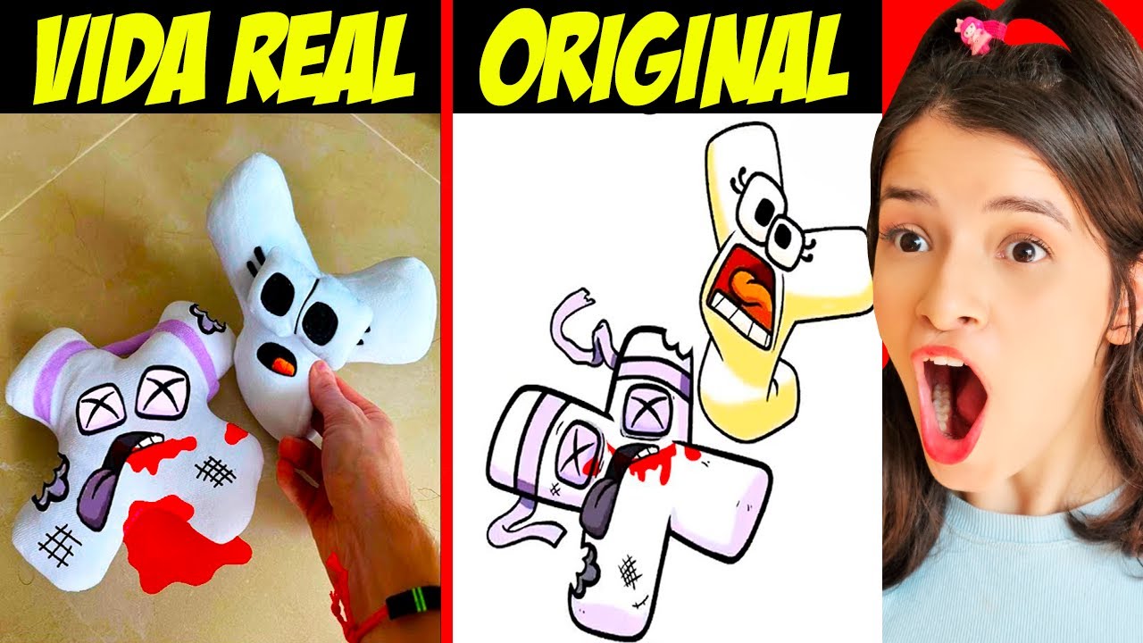 ALPHABET LORE NA VIDA REAL 😱