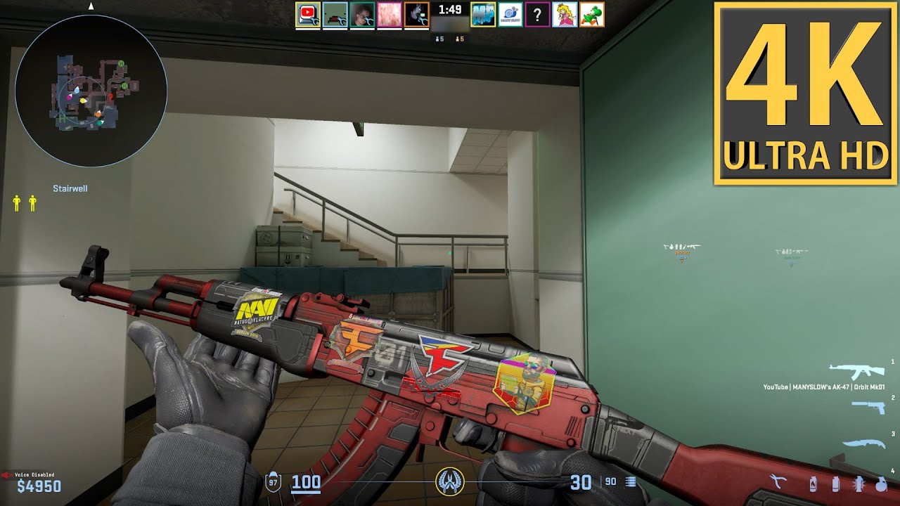 Counter Strike 2 Gameplay 4K (No Commentary) Ranked Competitive #94