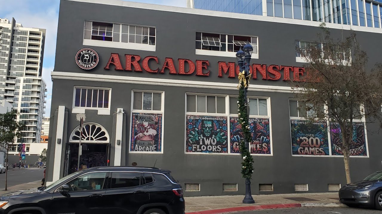 Arcade Monster - downtown San Diego 