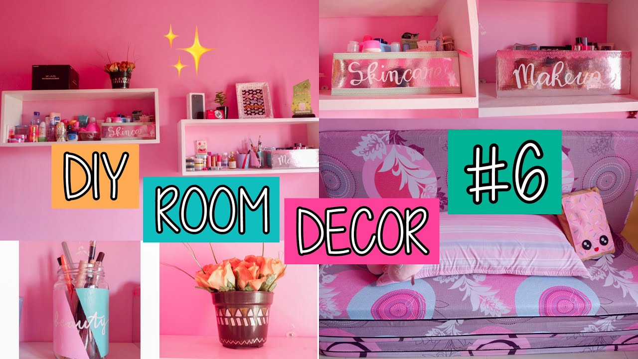 DIY ROOM DECOR + Mini Makeover INDONESIA Part 6 ✂️🎨🖍