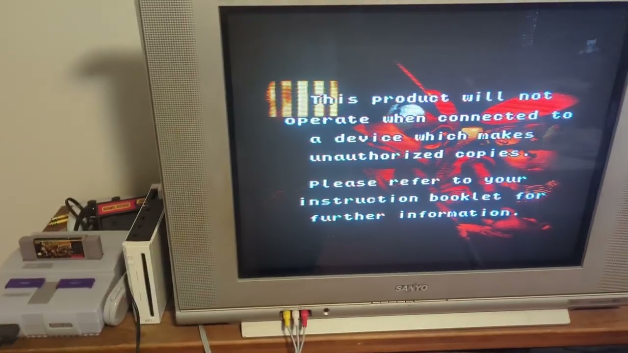 Triggering Snes Donkey Kong copy protection with a game genie (Dkc 2 and 3)