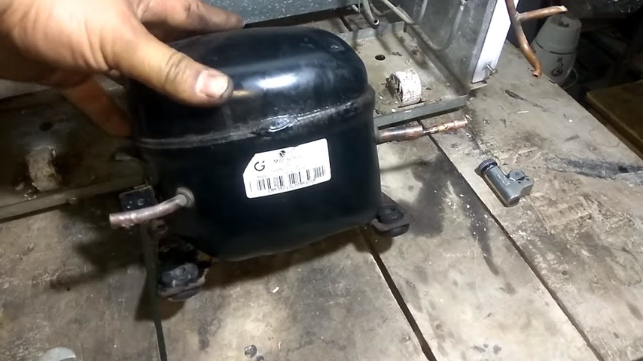 Refrigerator Compressor Replacement | 134A Refrigerant Filling
