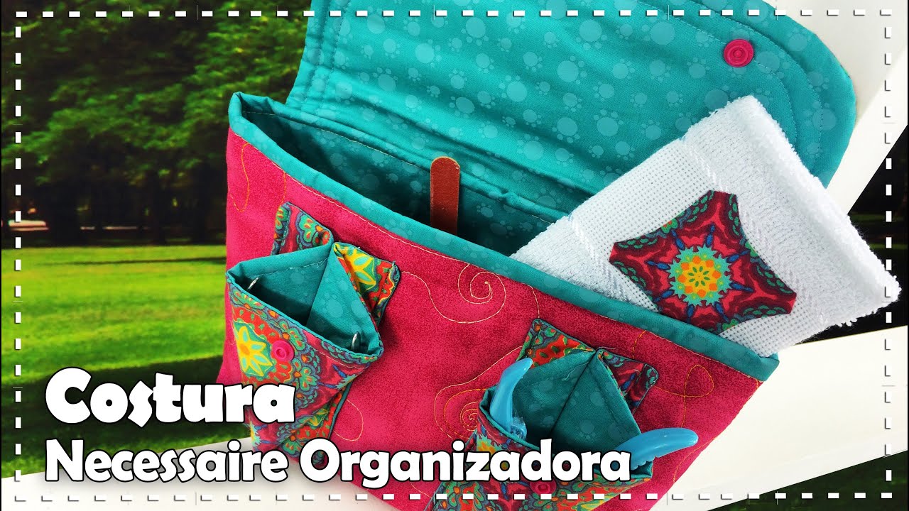 NECESSAIRE ORGANIZADORA com Gi Flores - Programa Arte Brasil - 16/09/2016