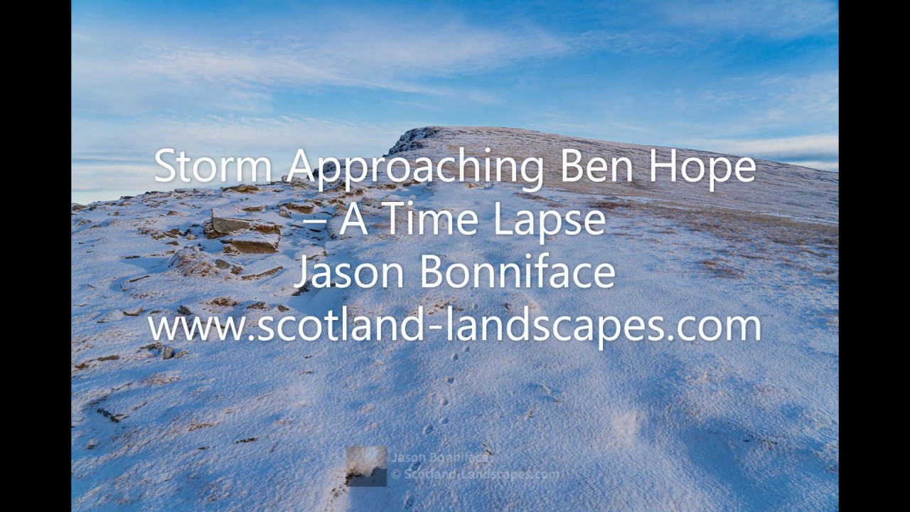 Ben Hope - Storm Approaching - A Time Lapse