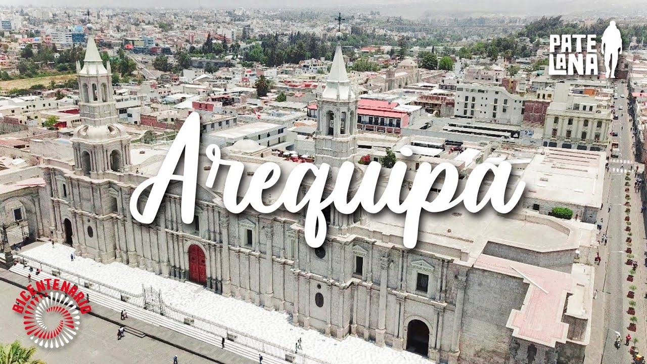 UN RECORRIDO 🏃🏽 POR LA CIUDAD BLANCA 🗻 AREQUIPA 🇵🇪 | PATELANA #peru #arequipa