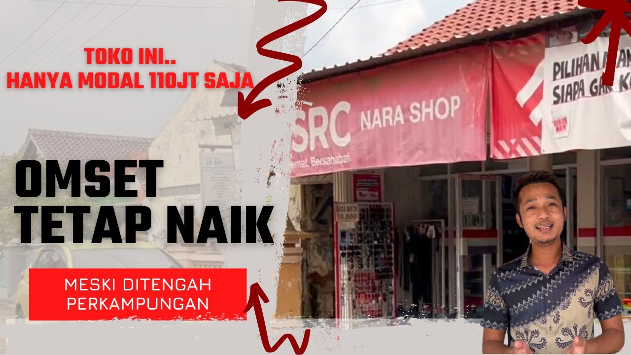 HANYA MODAL 110JT SUDAH BISA PUNYA MINIMARKET SENDIRI || SRC NARA SHOP TEGAL-JAWA TENGAH